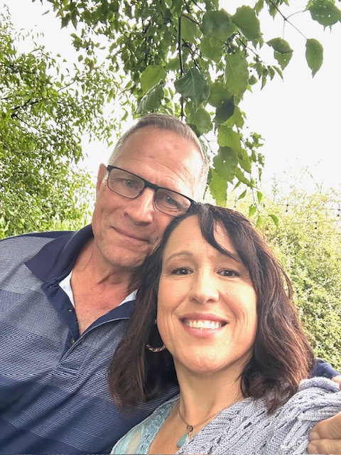 Cory McNabb with her father, the original founder and president of T&M Design.